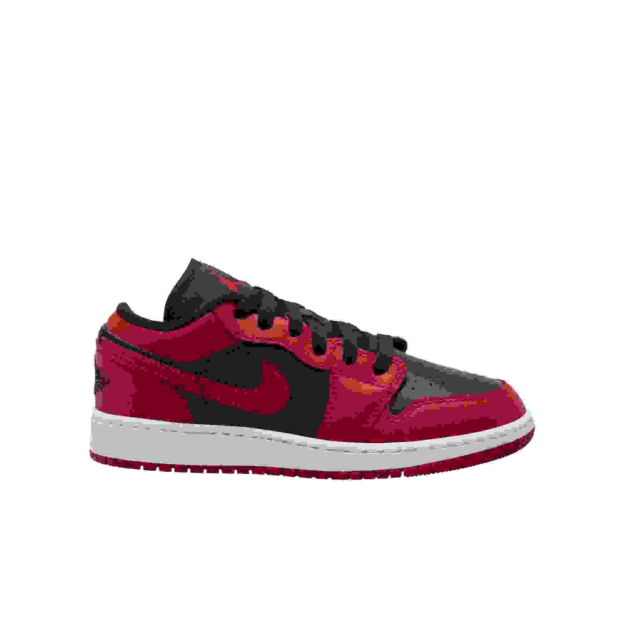 Jordan 1 Low Grade School Boys' "Gym Red/Black/White" Shoe